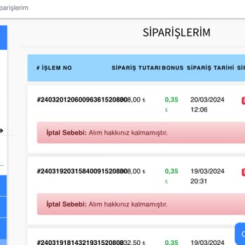 Vatan Game Alım Hakkınız Kalmadı