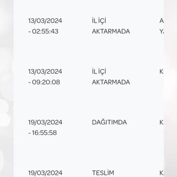 PTT Kargo Ürünüm Teslim Edildi Görünüyor Fakat Bana Ulaşmadı.