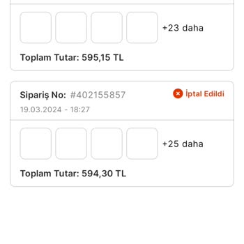 Migros Sanal Market İptal Edilen Siparişler!