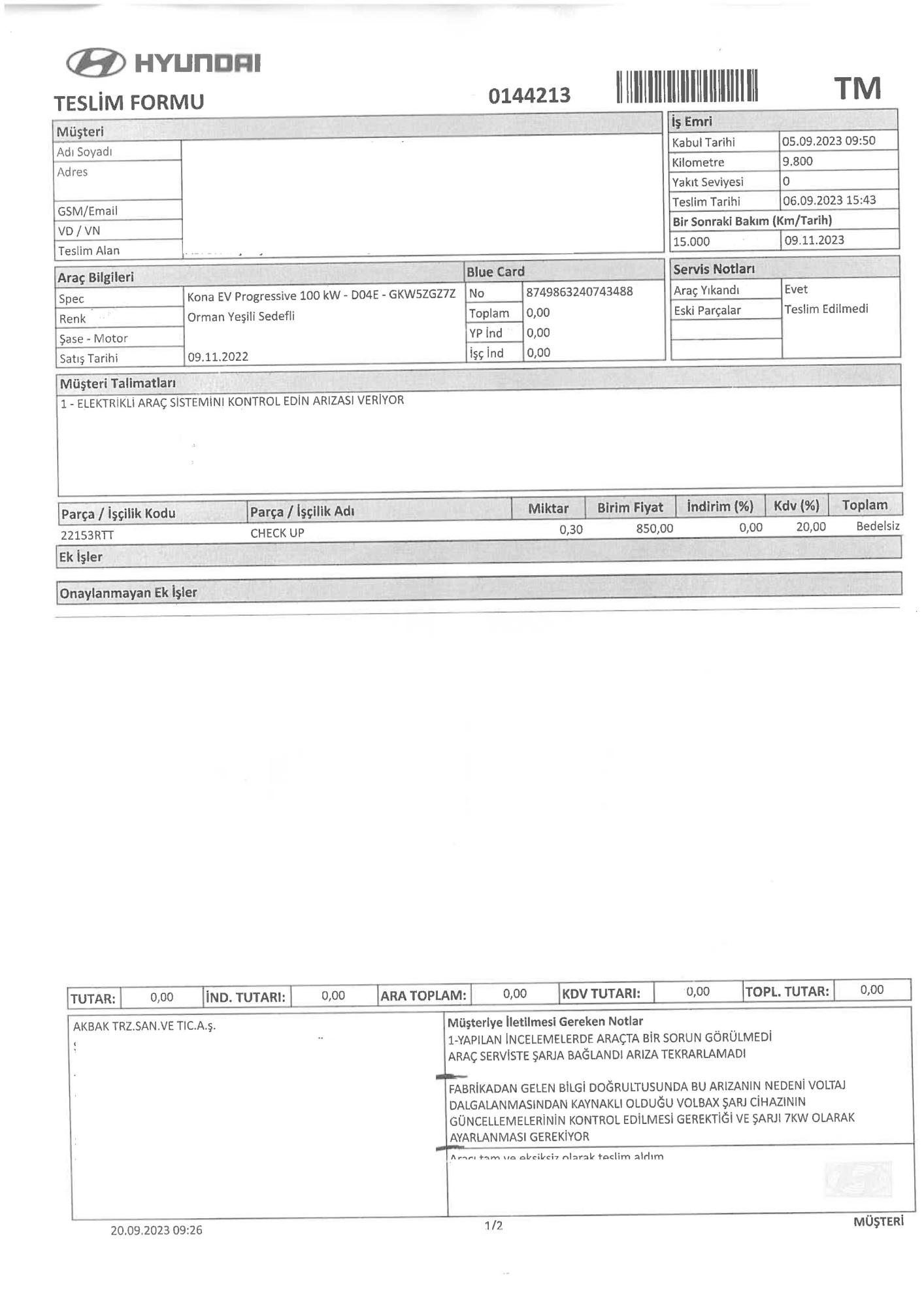 Hyundai (US) Hyundai Kona Electric: Repeated Electrical Faults and ...