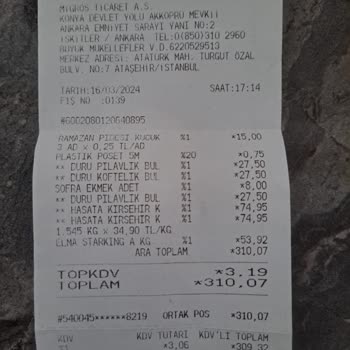Migros Manav Ürünleri Reyonda Farklı Kasada Farklı Fiyat