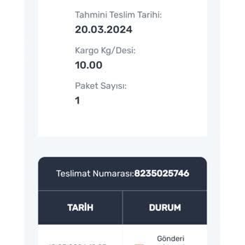 Trendyol Express Hırdavat Firması Ürünü Göndermiyor