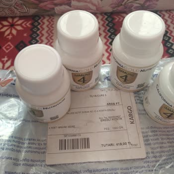 California Gold Nutrition Ürün Anlatıldığı Gibi Gelmedi