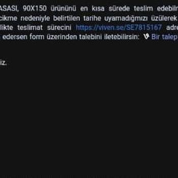 Vivense' Den Büyük Ayıp