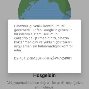 McDonald's Uygulamaya Giriş Yapmıyor