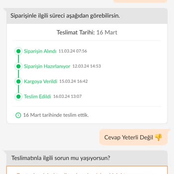 Aras Kargo Kargom Gelmedi (teslim Edildi Görünüyor)