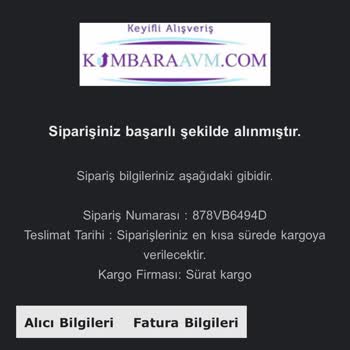 Kumbaraavm.com Satın Aldığım Ürünler Nerede?