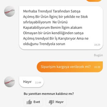 Trendyol Ürünlerimi Göndermedi Ve Bilgilerim Çalındı
