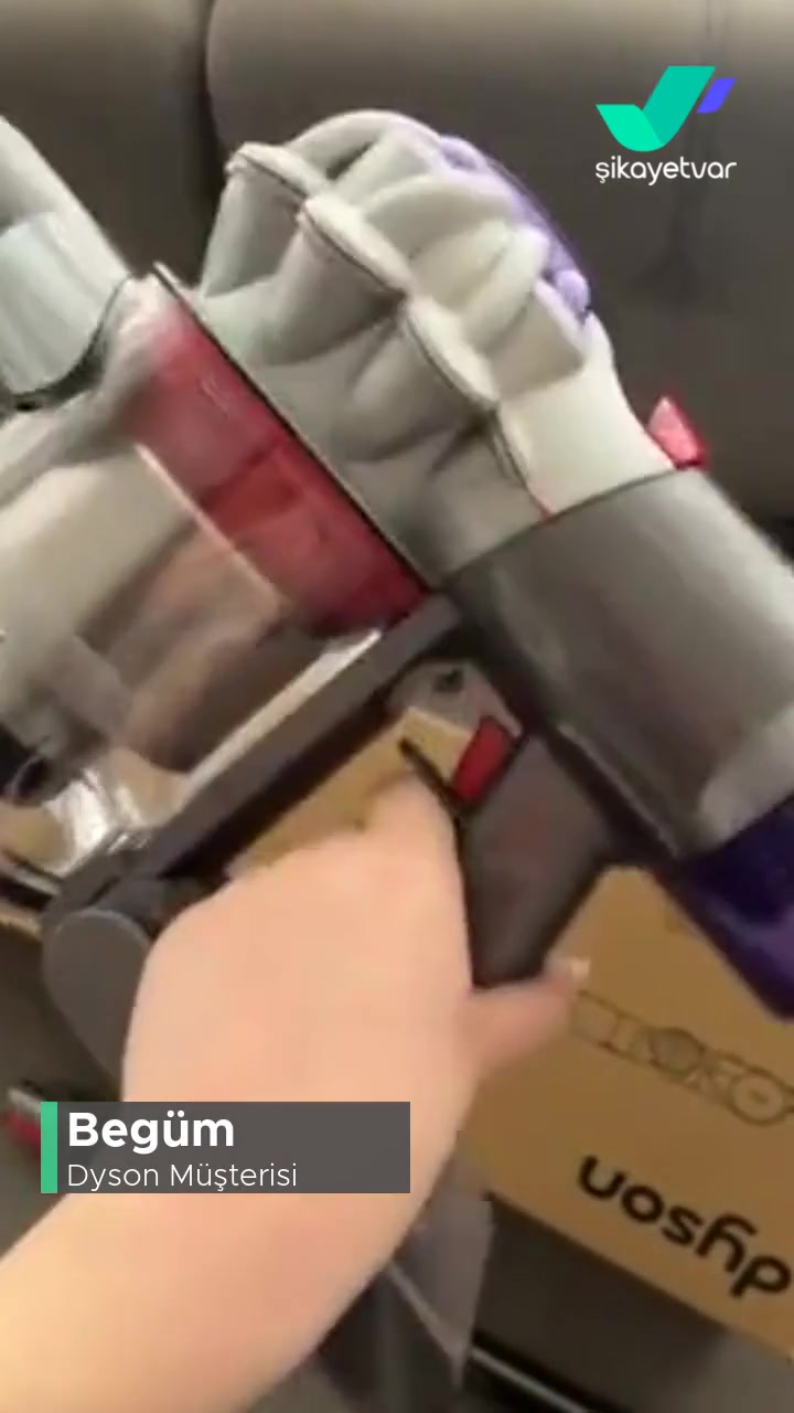 Dyson V8 Hasarlı videonun kapak resmi
