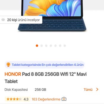 Hepsiburada Almış Olduğum Tablette Eksik Ürün Gönderildi