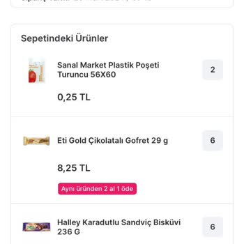 Migros Ürünlerin Fiyatını Alıp Göndermiyor