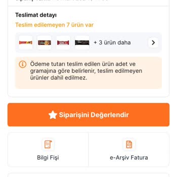 Migros Ürünlerin Fiyatını Alıp Göndermiyor