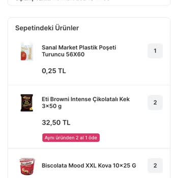 Migros Sanal Market Sipariş İptalleri
