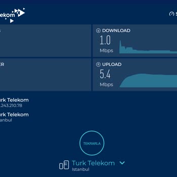 Türk Telekom Çok Kötü İnternet Hızı Ve Çözüm Bulunmaya Çalışılmaması