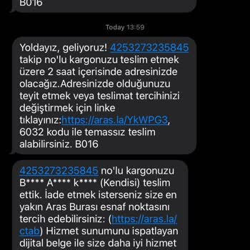 Aras Kargo Urunu Kime Teslim Etti?