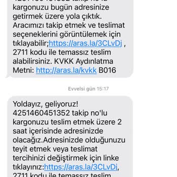Aras Kargo Van Yüzüncüyıl Şubesi Bıktırdı