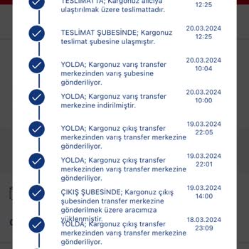 Aras Kargo Dağıtıma Çıkmayan Kargo