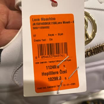 Boyner Marmara Forum Yanıltıcı Etiket Ve Mağduriyet