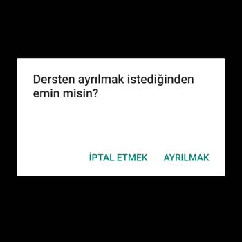 Open English Derste Kimseyi Duymuyorum