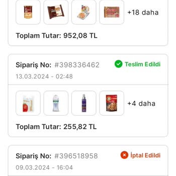 Migros 5m Korupark Sanal Market Sorumsuzluğu