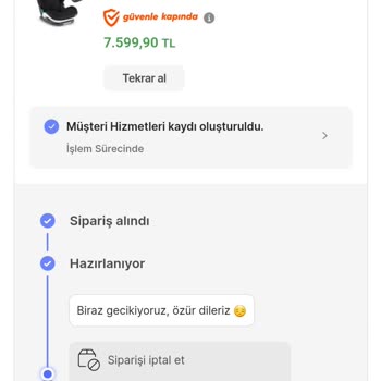 Hepsiburada Ürünü Teslim Etmiyor