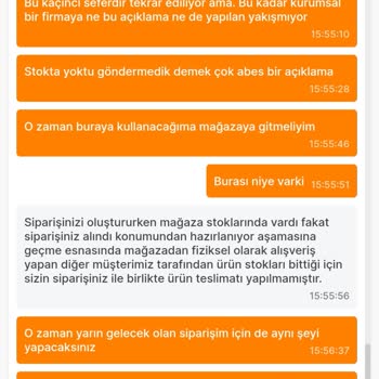 Migros Sanal Market Pişmanlığı