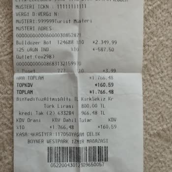 Boyner Ayıplı Buldozer Ayakkabı