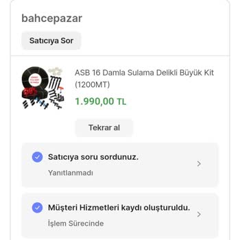 Hepsiburada Sorumluluk Al Ürünü Temin Et