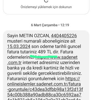 Sadenet Abonelik İptal Dilekçesi