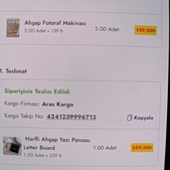 Cepte Şok Ürünü Getirmeme Paramı Vermeme