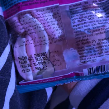 Haribo İçinden Şeker Çıkıyor