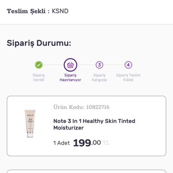 Gratis Ürünlerim Kargoya Verilmiyor
