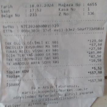 Ülker İçim Tereyağı İade