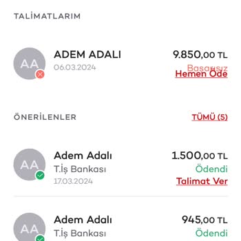 Akbank Kredi Kartından Geçmeyen EFT