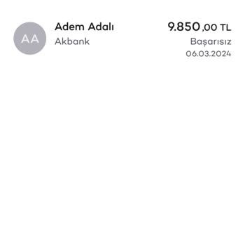 Akbank Kredi Kartından Geçmeyen EFT