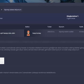 İtemsatis Destek Problemi
