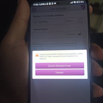 Enpara Sebepsiz Yere Bloke