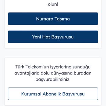 Türk Telekom Uygulama Tam Anlamıyla Kullanılamıyor