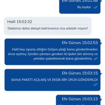 D&R İade Ve Çözüm Problemi