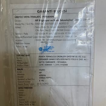 HP Garanti Servisinin Kalitesizliği