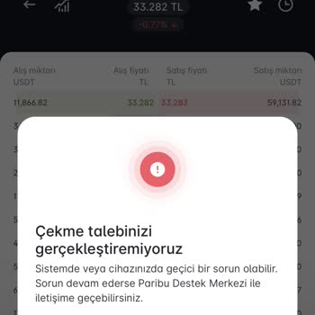 Paribu Mağduriyeti! Paramızı Rehin Tutuyor!