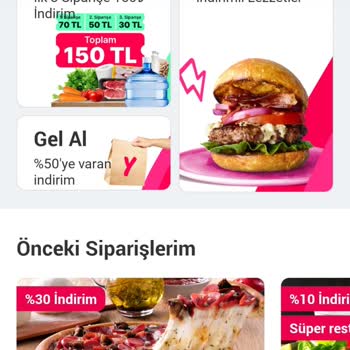 Yemeksepeti Uygulamada Market Logosu Yok