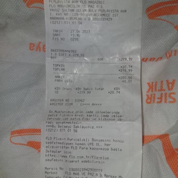 FLO Dan Alınan Kinetix Marka Ayakkabı Şikayeti.