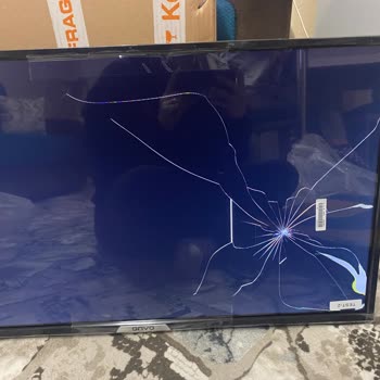 Trendyol'dan Aldığım TV Kırık Geldi