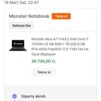 Hepsiburada Laptop Siparişinde Kampanya Olmasına Rağmen İndirim Yapılmadı