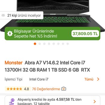 Hepsiburada Laptop Siparişinde Kampanya Olmasına Rağmen İndirim Yapılmadı