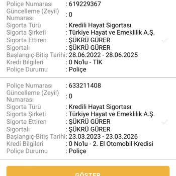 VakıfBank'ın Haberim Olmadan Sigorta Poliçelerini Tekrardan Çekilmesi