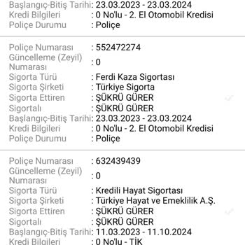 VakıfBank'ın Haberim Olmadan Sigorta Poliçelerini Tekrardan Çekilmesi