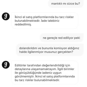 Gardrops İade Sorunu Ve Müşteri Hizmetlerinin Umursamazlığı