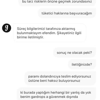 Gardrops İade Sorunu Ve Müşteri Hizmetlerinin Umursamazlığı